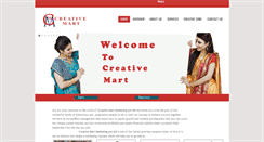 Desktop Screenshot of creativemart.co.in